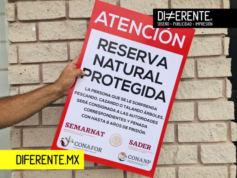 SENALIZACIONreservaNATURALestireno